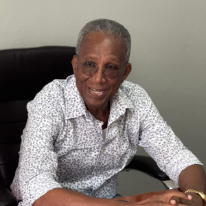 Donovan Lewis imparts words of wisdom to St George’s students